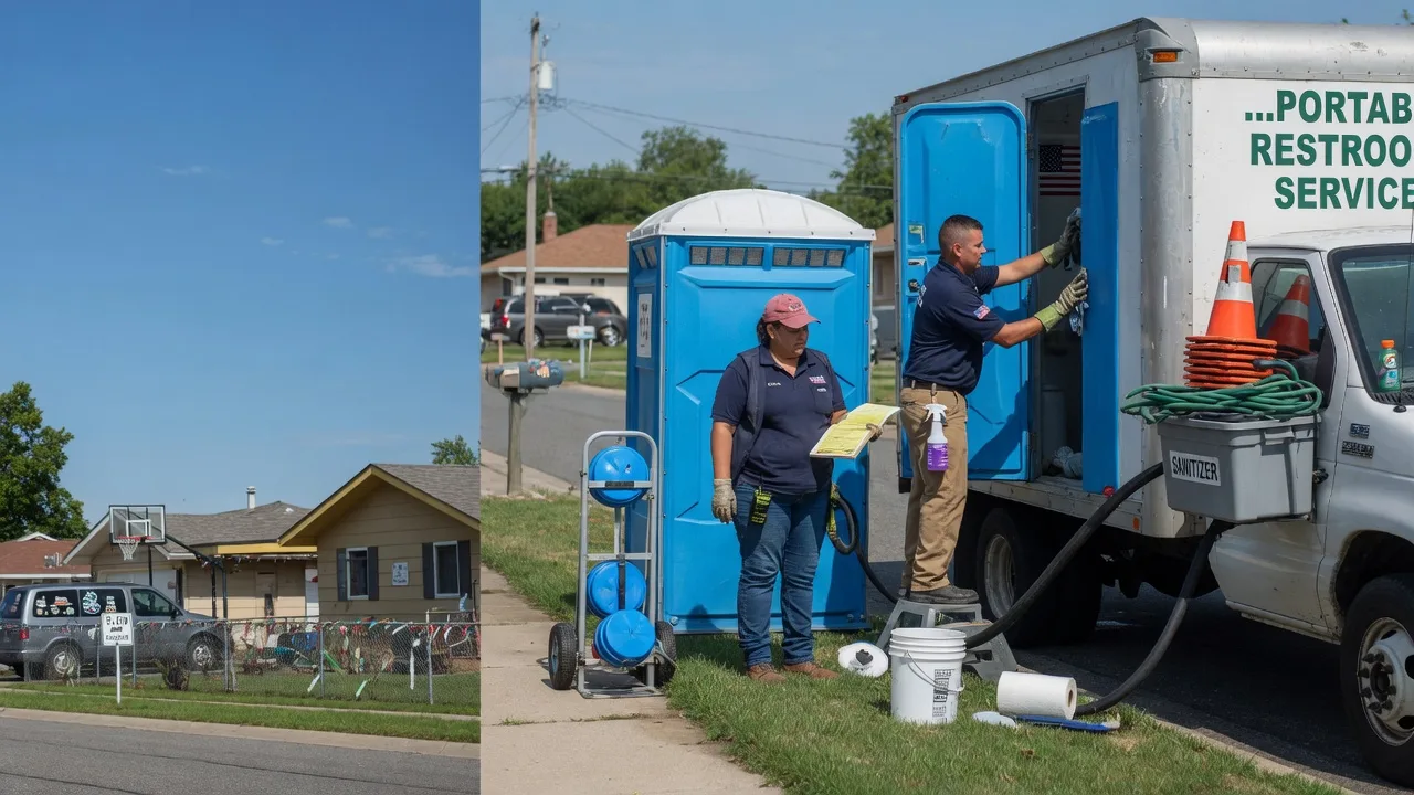 Portable Toilet Rental in Manlius, IL near me